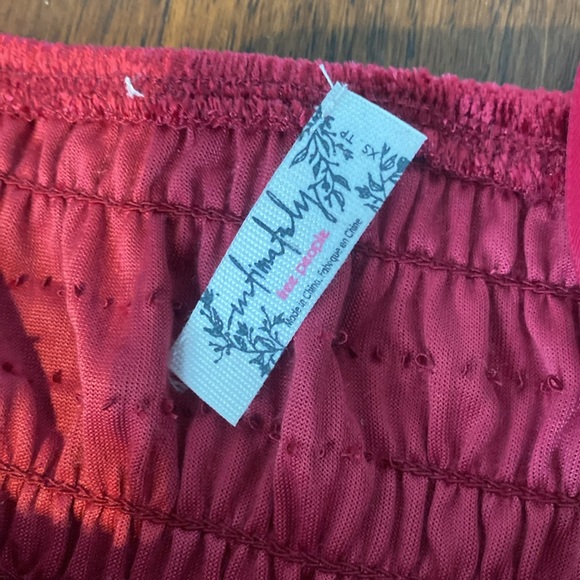 Free people burgundy bodysuit! - Picture 3 of 4